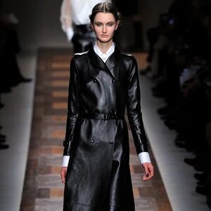 In search of 2012 Valentino leather trench